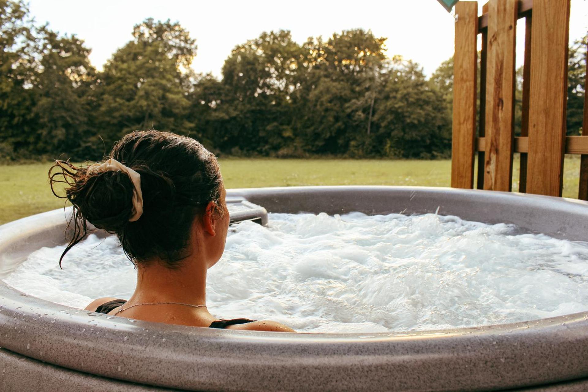 Tiny House Avec Spa, Proche De Bordeaux Et De Saint-Emilion Villa Castelviel Eksteriør billede