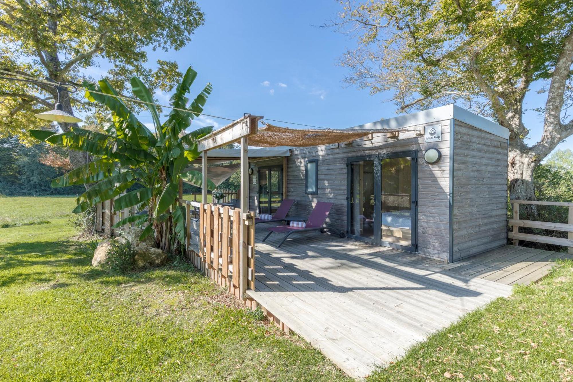 Tiny House Avec Spa, Proche De Bordeaux Et De Saint-Emilion Villa Castelviel Eksteriør billede